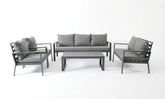 LAGOON Lounge Set – Seating in Elegant Aluminum
