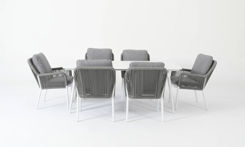 OSCAR Dining Set – Extendable Luxury for Outdoor Living
