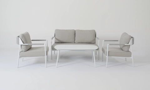 TREVINO Lounge Set – 4-Seater Comfort with Sleek Outdoor Appeal