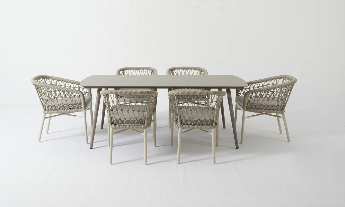 MICHAEL TOWN Dining Set – Crafted for Elegant Outdoor Living
