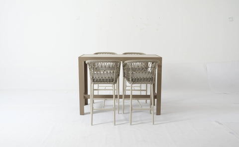 MICHAEL TOWN Bar Stool Set – High-End Outdoor Sophistication