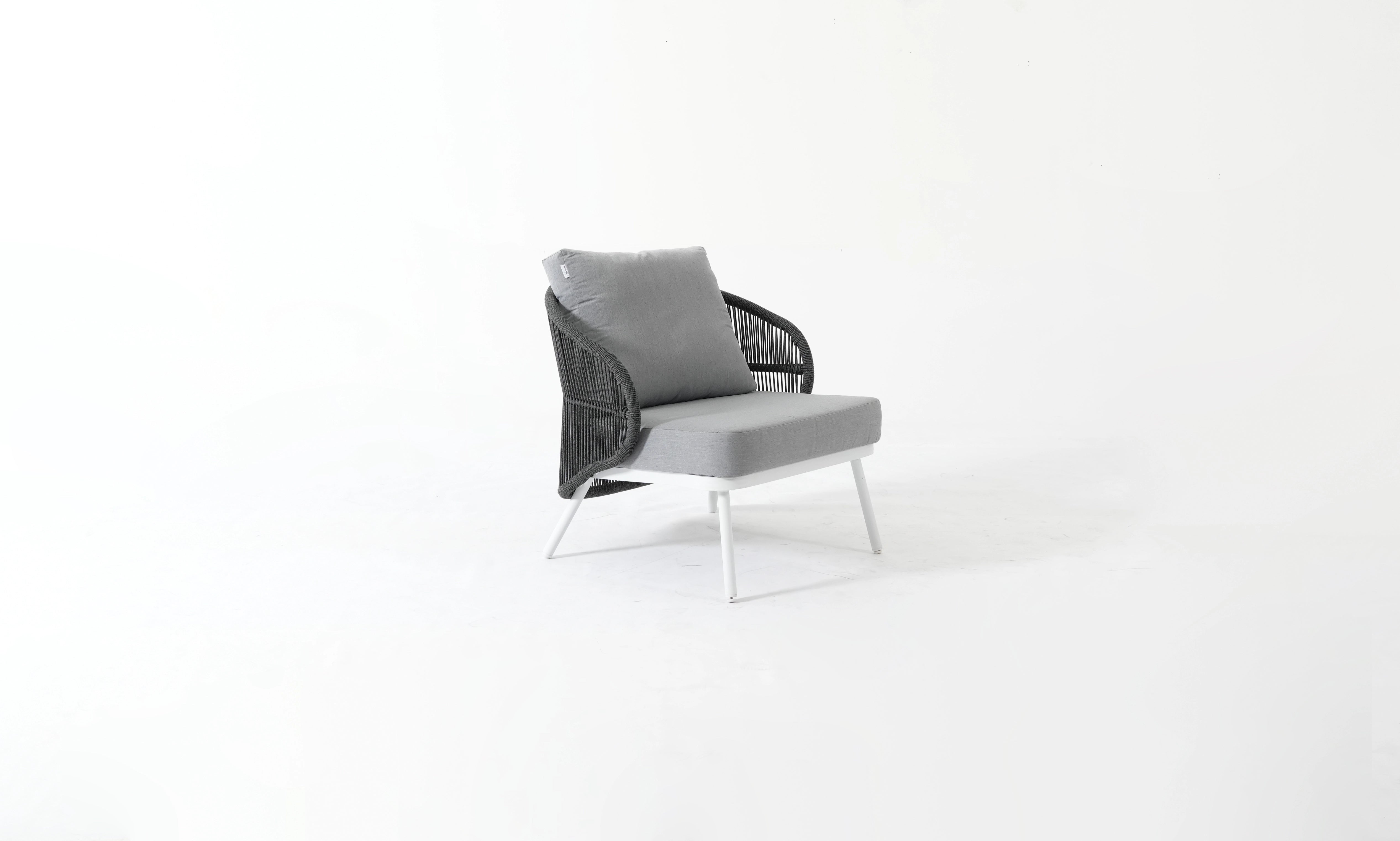 ALBERTI Lounge Set – 5-Seater Outdoor Elegance in Charcoal Grey